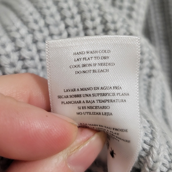 Rails Olivia Gray Lace Up Sweater - Picture 6 of 10